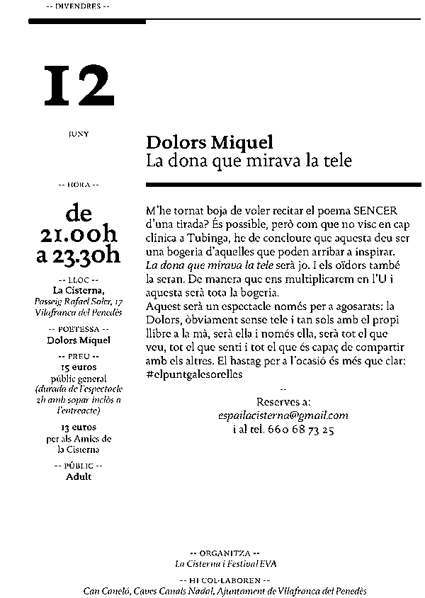 La dona que mirava la tele